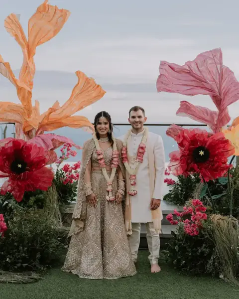 Flowers and a ceremony set by BALIVIP